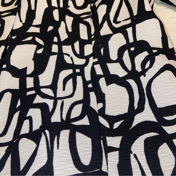 Evan Picone black label white and black open front jacket new size 8 - Picture 3 of 11